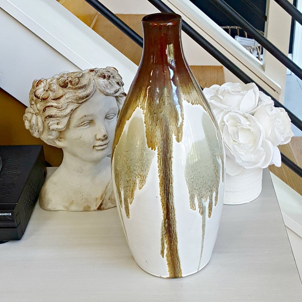 BOHO Farmhouse STONEWARE VASE DECOR